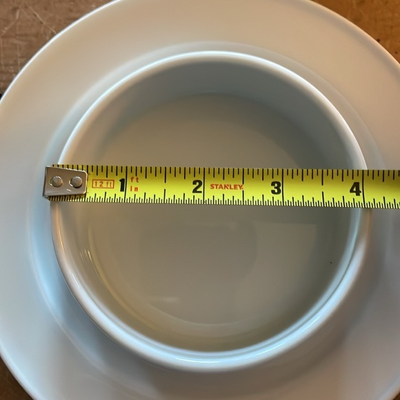 Beautiful White German Made Butter Dish - Picture 9 of 10